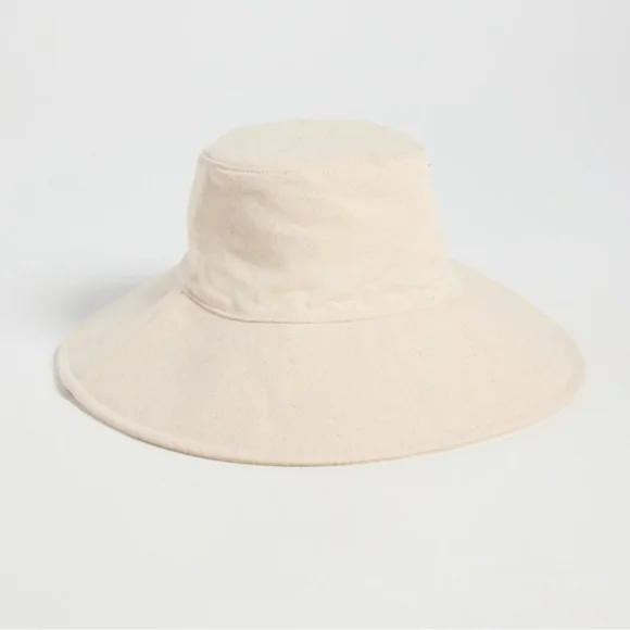 Wyeth Canvas Wide Brim Bucket Sun Hat - Picture 2 of 11
